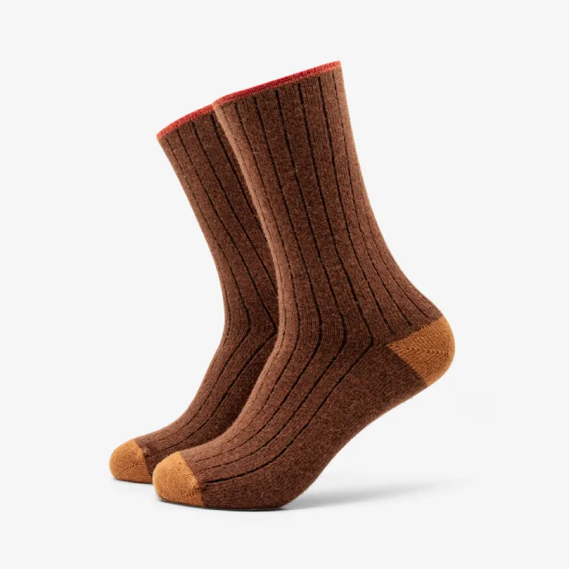 calcetines mujer lana canale tierra